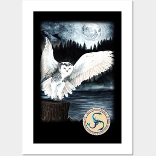 Flight of the Snowy Owl Posters and Art